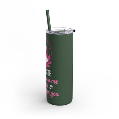 Yoga Skinny Matte Tumbler, 20oz